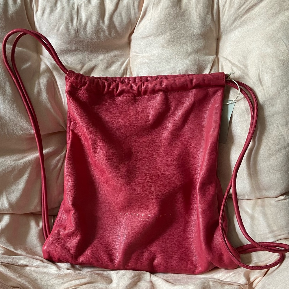 Liebeskind leather drawstring bag